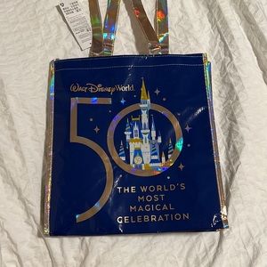 Disney Parks 50th Anniversary Reusable Bag - Medium Size